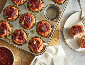 Maple Meatloaf Muffins